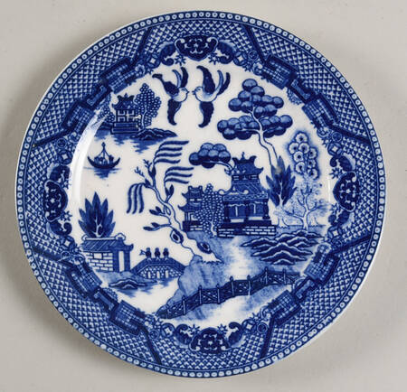 Blue Willow Bread & Butter Plate