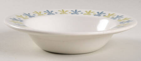 Fleur De Lis Rim Fruit/Dessert (Sauce) Bowl