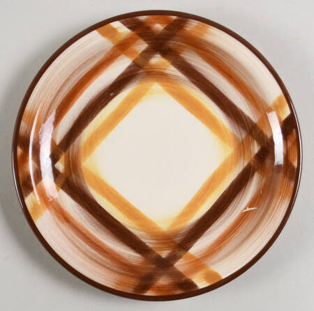 Butterscotch Bread & Butter Plate
