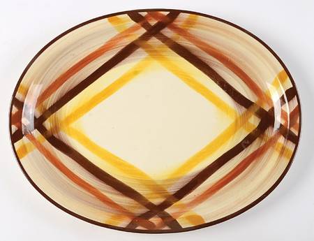 Butterscotch 13" Oval Serving Platter