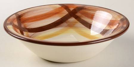 Butterscotch Rim Cereal Bowl