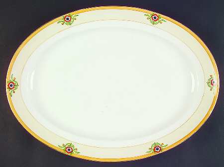 MEI508 16" Oval Serving Platter