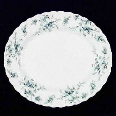 Forget Me Not 14" Oval Serving Platter