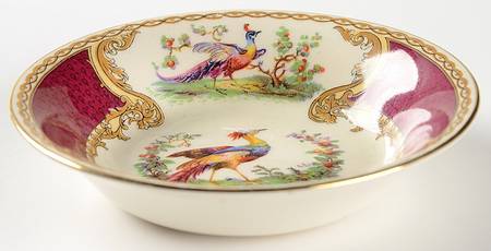 Chelsea Bird Red Fruit/Dessert (Sauce) Bowl