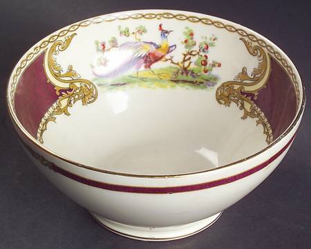 Chelsea Bird Red Cranberry Bowl