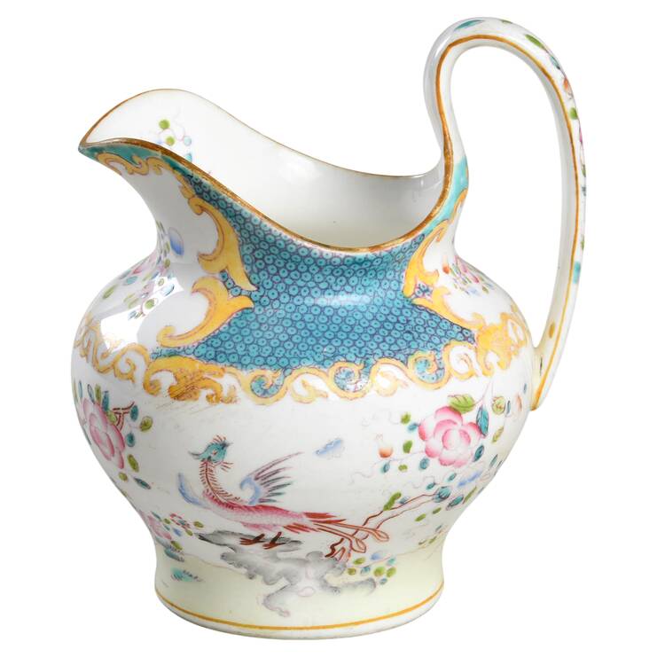 Cockatrice Turquoise (smooth) Creamer