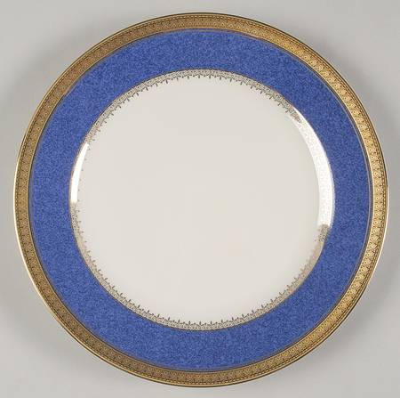 Palatial Gold Accent Luncheon Plate