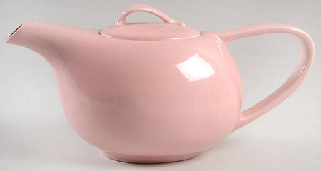 Casual California Dawn Pink Teapot & Lid