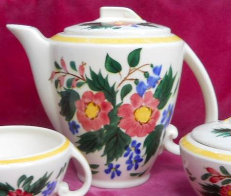 Bouquet Mini Coffee Pot & Lid