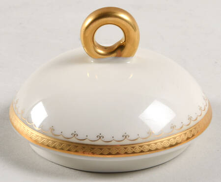 Pompadour Blue Lid for Sugar Bowl