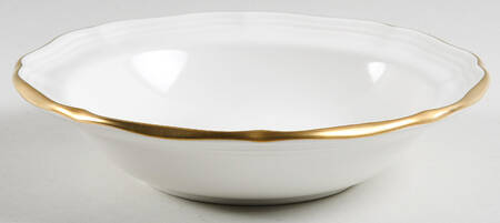 Country Gold Rim Fruit/Dessert (Sauce) Bowl by Mikasa
