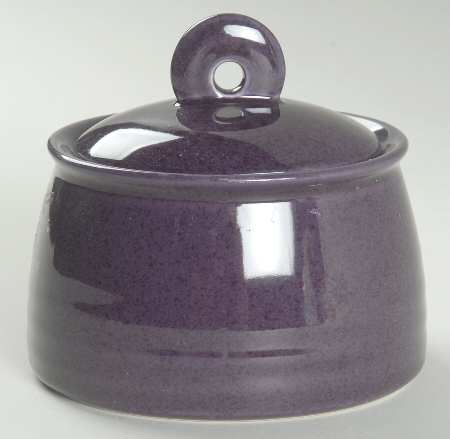 Amethyst Sugar Bowl & Lid