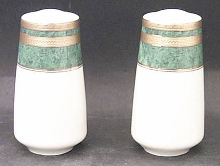Celadon Florentine Salt & Pepper Set