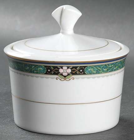 Serena Jade Sugar Bowl & Lid