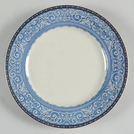 Blue Chintz Salad Plate