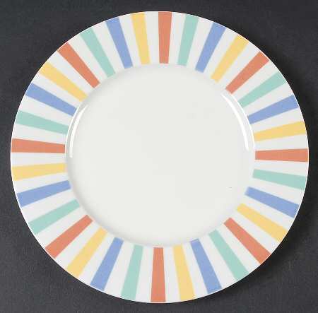 Color Track Salad Plate