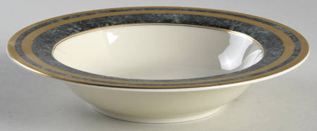 Granite Florentine Rim Fruit/Dessert (Sauce) Bowl