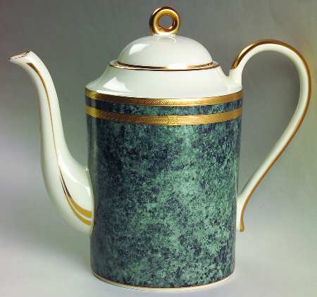 Granite Florentine Coffee Pot & Lid