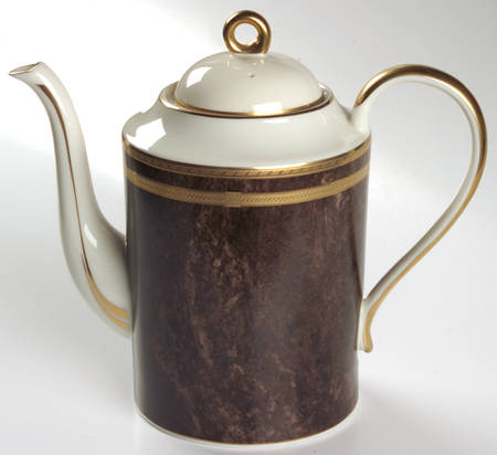 Mahogany Florentine Coffee Pot & Lid