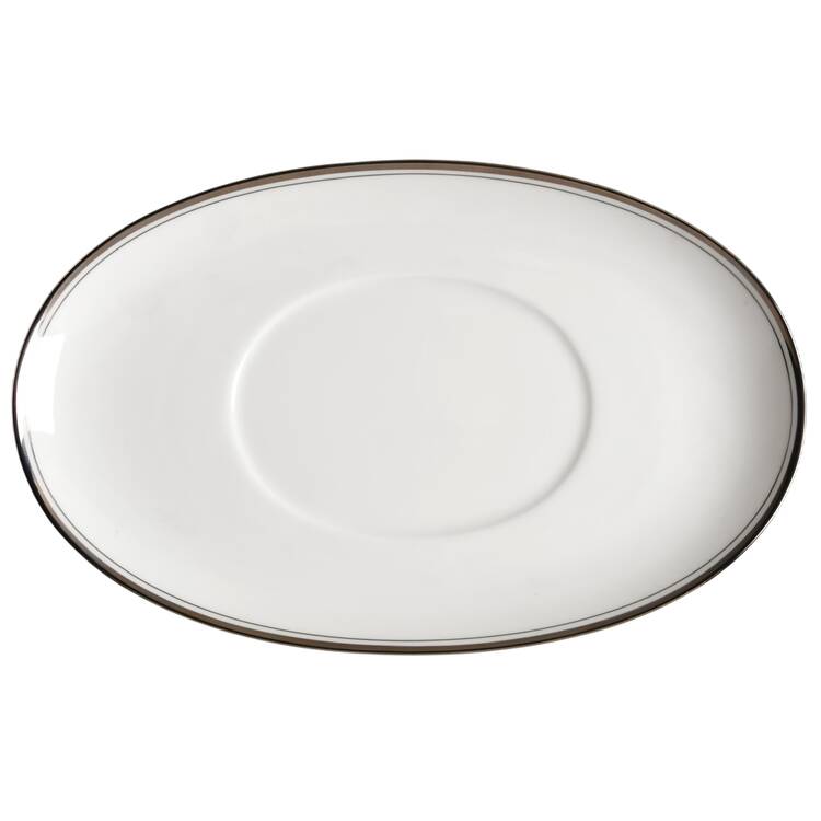 Gothic Platinum Underplate for Gravy Boat