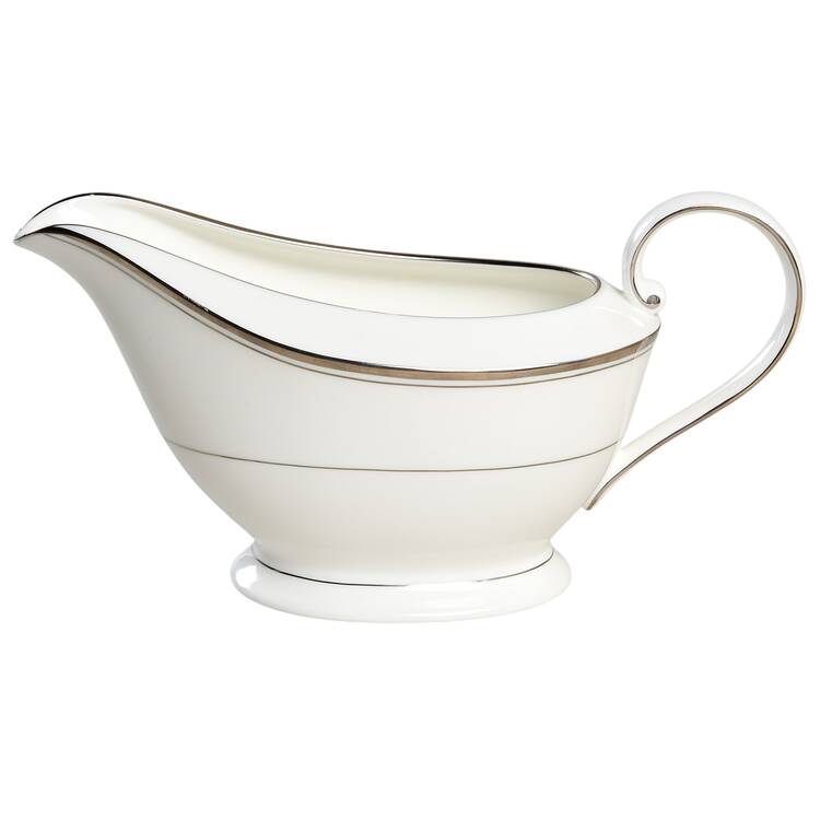 Gothic Platinum Gravy Boat