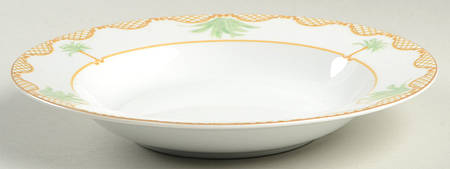 Island Flair Rim Soup Bowl
