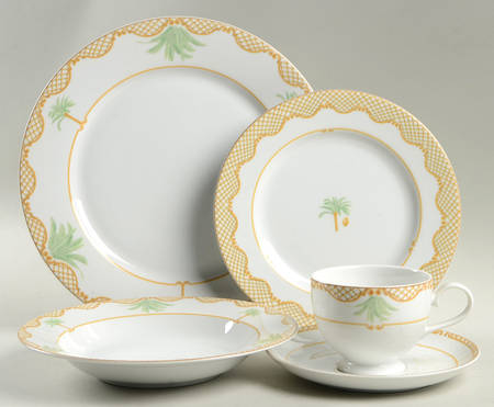 Island Flair 5 Piece Place Setting