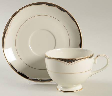 Coronet Footed Cup & Saucer Set