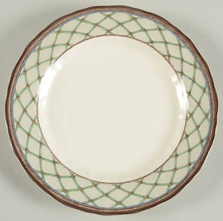 Country Lattice Salad Plate