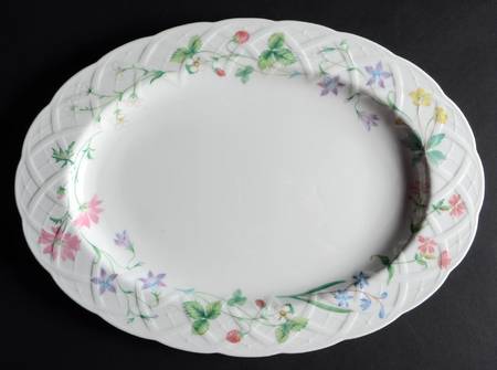 Meadow Song 14" Oval Serving Platter