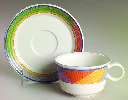 Catalina Flat Cup & Saucer Set