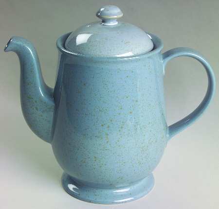 Pacific Blue Coffee Pot & Lid