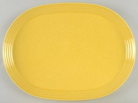 Saffron 15" Oval Serving Platter