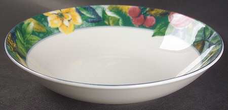 Fruit Collage Coupe Soup Bowl