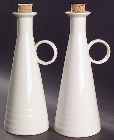 Glacier (Set of 2) Oil/Vinegar with Cork Stoppers