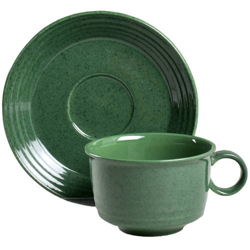 Hunter Flat Cup & Saucer Set