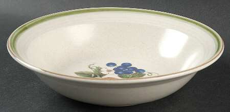 Berry Bloom Rim Soup Bowl