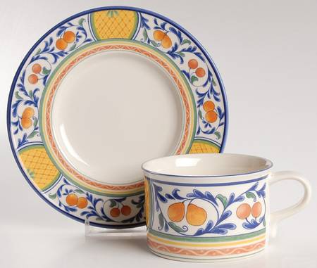 Windsor Park Flat Cup & Saucer Set