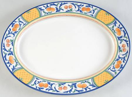 Windsor Park 15" Oval Serving Platter