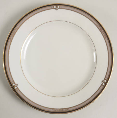 Ebony Circle Bread & Butter Plate