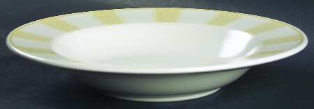 Broadway Yellow Large Rim Soup Bowl