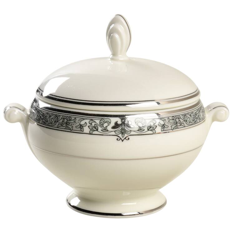 Estate Villa Sugar Bowl & Lid