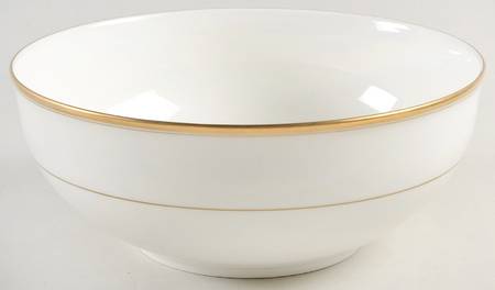 Gothic Gold 8" Round Vegetable Bowl