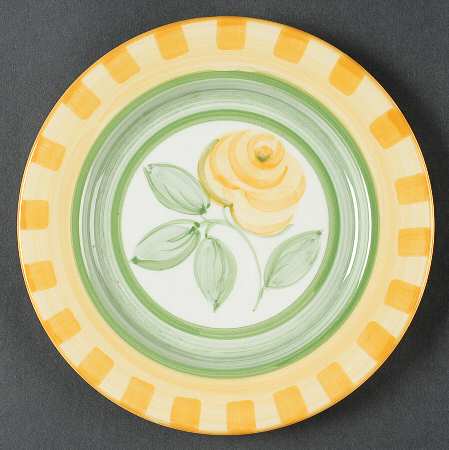 English Rose (Stoneware) Salad Plate