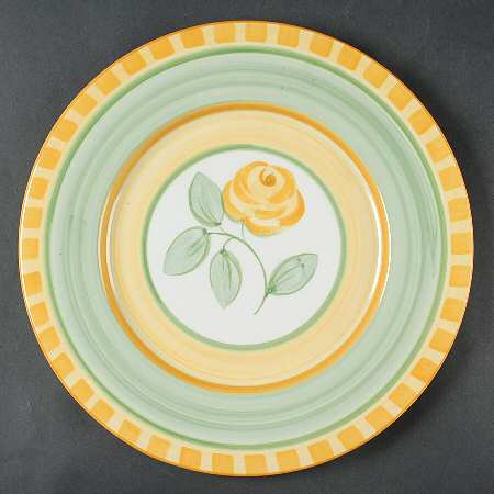 English Rose (Stoneware) 12" Chop Plate (Round Platter)