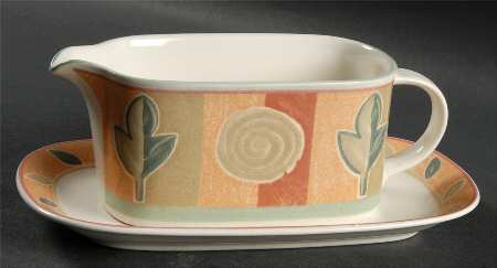 Highland Gravy Boat & Underplate (Relish/Butter)