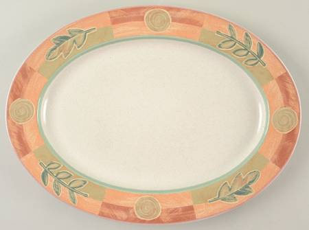 Highland 15" Oval Serving Platter