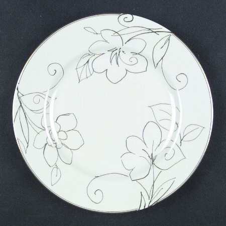 Golden Leaf Salad Plate