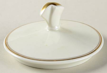 Golden Leaf Lid for Sugar Bowl