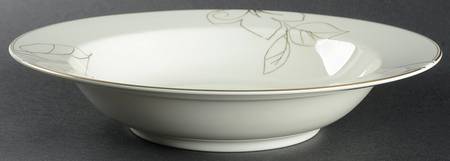 Golden Leaf 10" Round Vegetable Bowl